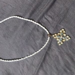 925 silver cross necklace